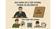Quy định xử lý vật chứng trong vụ án hình sự như thế nào?
