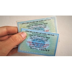 Thủ tục làm lại cà vẹt xe bị mất