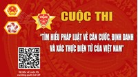 bài dự thi Tìm hiểu pháp luật về căn cước, định danh và xác thực điện tử của Việt Nam năm 2024