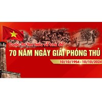 Câu hỏi kèm đáp án Cuộc thi tìm hiểu về chủ đề 70 năm Ngày Giải phóng Thủ đô năm 2024