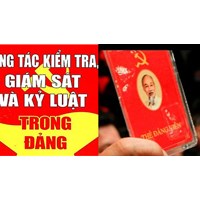 Các hình thức kỷ luật tổ chức đảng theo quy định