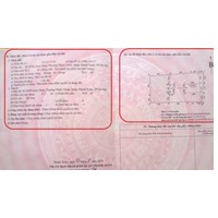 Phần gạch chéo trên sổ hồng có nghĩa là gì?