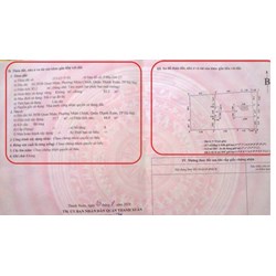 Phần gạch chéo trên sổ hồng có nghĩa là gì?