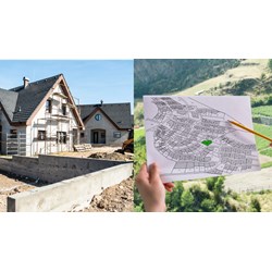 Đất nằm trong quy hoạch có được xây dựng nhà không?