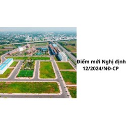 Điểm mới Nghị định 12/2024/NĐ-CP hướng dẫn về định giá đất theo Luật Đất đai