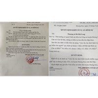 Mẫu quyết định khởi tố vụ án hình sự mới nhất
