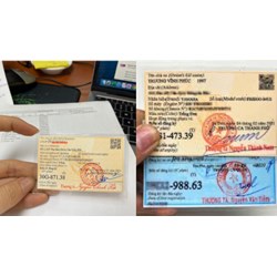Thủ tục thu hồi giấy chứng nhận đăng ký xe, biển số xe