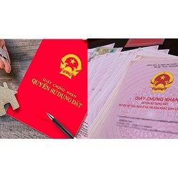 Quy định mới về sổ đỏ, sổ hồng theo Luật đất đai 2024