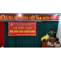 Những đối tượng được xét kết nạp Hội Cựu chiến binh
