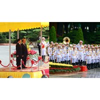 Nghi thức đón, tiếp Nguyên thủ quốc gia thăm cấp nhà nước tại Việt Nam