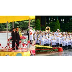 Nghi thức đón, tiếp Nguyên thủ quốc gia thăm cấp nhà nước tại Việt Nam