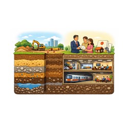 Đất xây dựng công trình ngầm gồm loại đất nào? Quy định về cấp Giấy chứng nhận quyền sử dụng đất, quyền sở hữu tài sản gắn liền với đất đối với đất xây dựng công trình ngầm