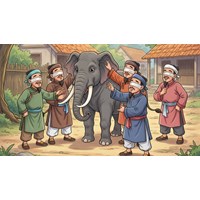 Đoạn văn cảm nhận về truyện ngụ ngôn Thầy bói xem voi