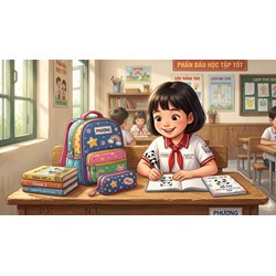 Viết đoạn văn ngắn từ 6 đến 8 câu tả một đồ dùng cá nhân em thích