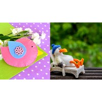 Viết 4 - 5 câu về đồ vật, đồ chơi hình một loài chim em yêu thích lớp 2