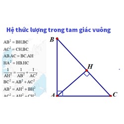 Chuyên đề hệ thức lượng trong tam giác vuông lớp 9 file word