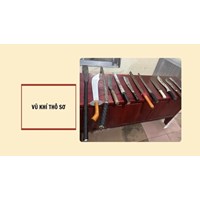 Vũ khí thô sơ là gì? Vũ khí thô sơ gồm những loại nào?