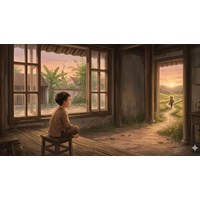 Cảm nhận bài thơ Đợi mẹ của Vũ Quần Phương