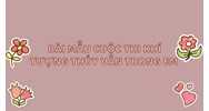 Bài mẫu Cuộc thi Khí tượng thủy văn trong em hay nhất