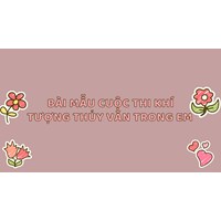 Bài mẫu Cuộc thi Khí tượng thủy văn trong em hay nhất