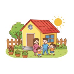 Viết đoạn văn tả về ngôi nhà của em lớp 3 ngắn gọn