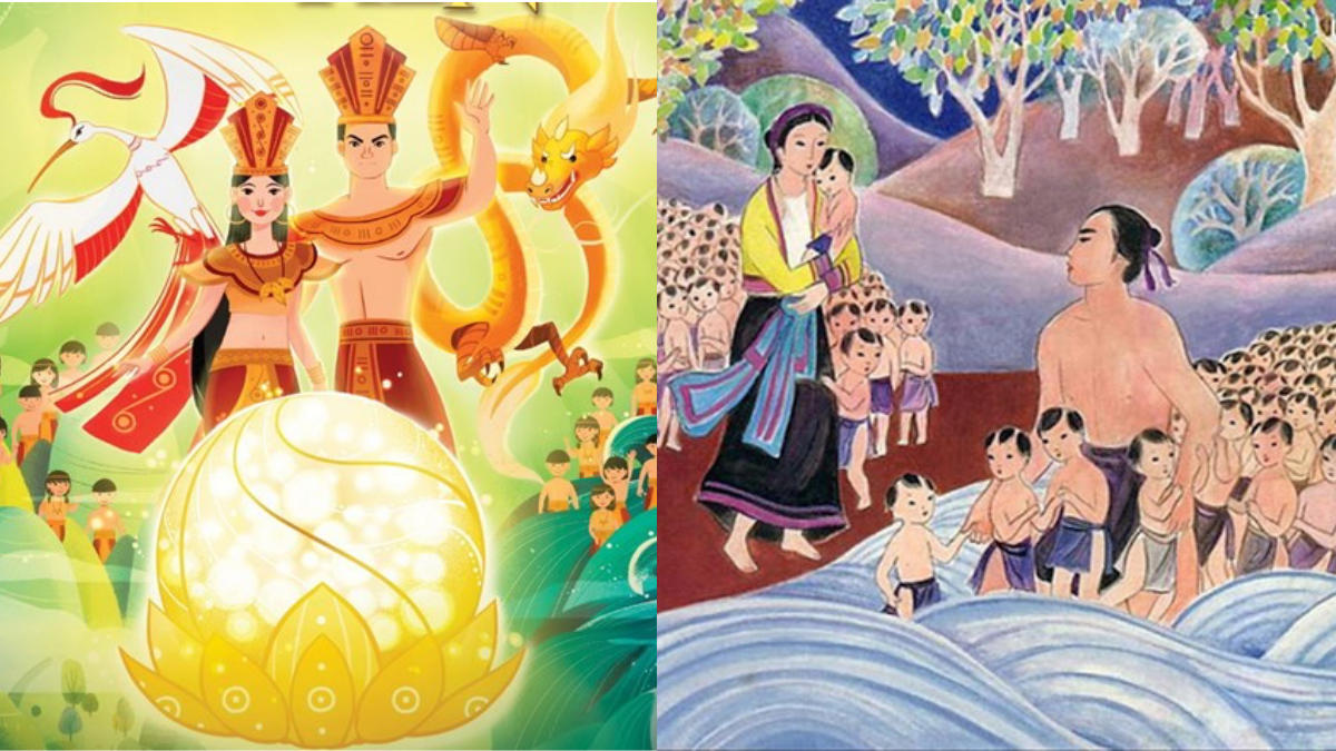 Viết đoạn văn nêu suy nghĩ của em về truyện Con Rồng cháu Tiên