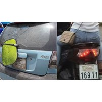 Che biển số xe ô tô, xe gắn máy bị phạt bao nhiêu tiền?