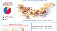 Trắc nghiệm Atlat Địa lý Việt Nam trang 30: Các vùng kinh tế trọng điểm có đáp án