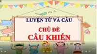 Luyện từ và câu Tiếng việt lớp 4 trang 87 tập 2: Câu khiến