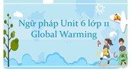 Trắc nghiệm Tiếng Anh 11 mới Unit 6 có đáp án: Global Warming