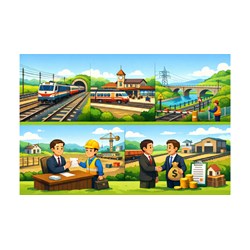 Đất dành cho đường sắt gồm những loại nào? Quy định về giao đất, cho thuê đất dành cho đường sắt theo Luật đất đai 2024