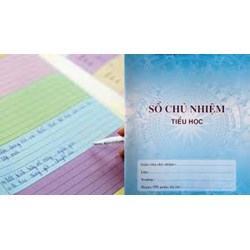 Mẫu Sổ chủ nhiệm dành cho giáo viên cấp tiểu học và Cách ghi