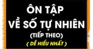 Giải Toán lớp 4 tập 2 VNEN bài 99: Ôn tập về số tự nhiên