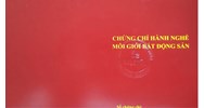 Điều kiện cấp chứng chỉ hành nghề môi giới bất động sản theo quy định mới
