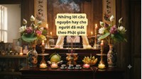 Những lời cầu nguyện hay cho người đã mất theo Phật giáo