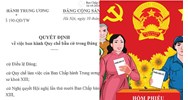 Ban hành quy định mới về quy chế bầu cử trong Đảng áp dụng từ 10/102024