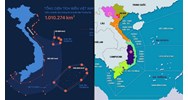 Bản đồ, diện tích, đặc điểm thềm lục địa theo Luật Biển Việt Nam