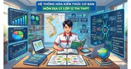 Hệ thống hóa kiến thức cơ bản môn Địa lý lớp 12 thi THPT