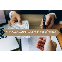 Hướng dẫn xử lý về Tội cho vay lãi nặng trong giao dịch dân sự