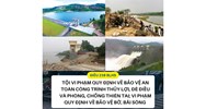 Tội vi phạm quy định về bảo vệ an toàn công trình thủy lợi, đê điều