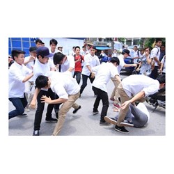 Học sinh cấp hai đánh nhau không gây thương tích thì có bị phạt hành chính không?