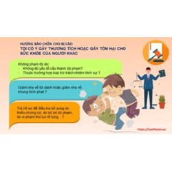 Quy trình giải quyết vụ án về Tội cố ý gây thương tích