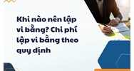 Khi nào nên lập vi bằng? Chi phí lập vi bằng theo quy định