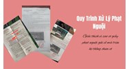 Hướng dẫn quy trình xử lý phạt nguội vi phạm giao thông