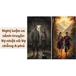 Nghị luận so sánh truyện Vợ nhặt và Vợ chồng A phủ