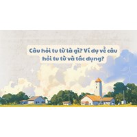 Câu hỏi tu từ là gì? Ví dụ về câu hỏi tu từ và tác dụng?