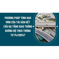 Bảng ỷ lệ hao mòn tài sản hạ tầng giao thông đường bộ năm 2025