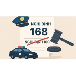 Nghị định 168 bãi bỏ quy định xử phạt vi phạm giao thông nào của Nghị định 100?