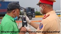 Uống bia không cồn thì có bị phạt giao thông không?