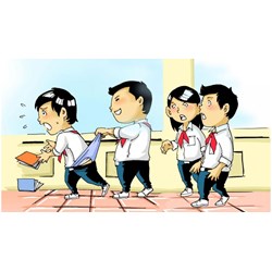 Nguyên nhân và tác hại của bạo lực học đường GDCD lớp 7
